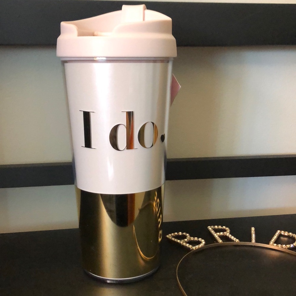 Kate Spade thermal mug/tumbler - I do ♥️